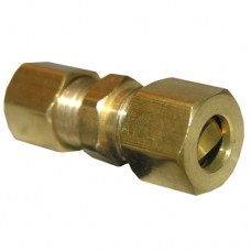 LASCO 17-6211 1/4-Inch Compression Brass Union - B008E3325K